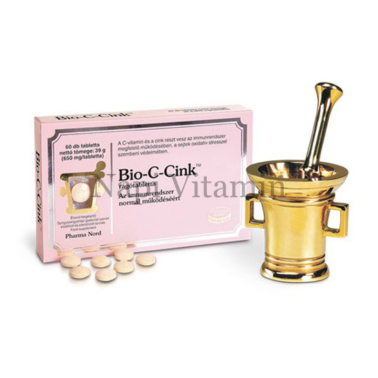 Pharma Nord Bio-C-Cink tabletta 60x